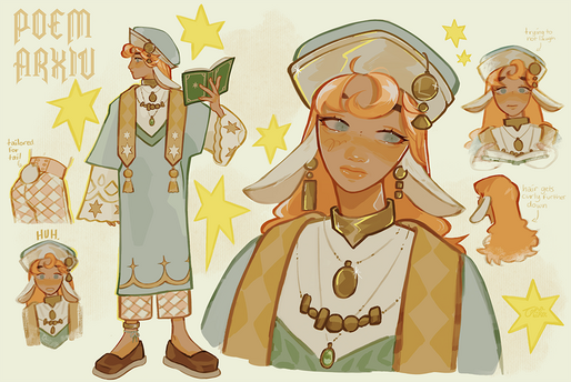 Character Design, Poem