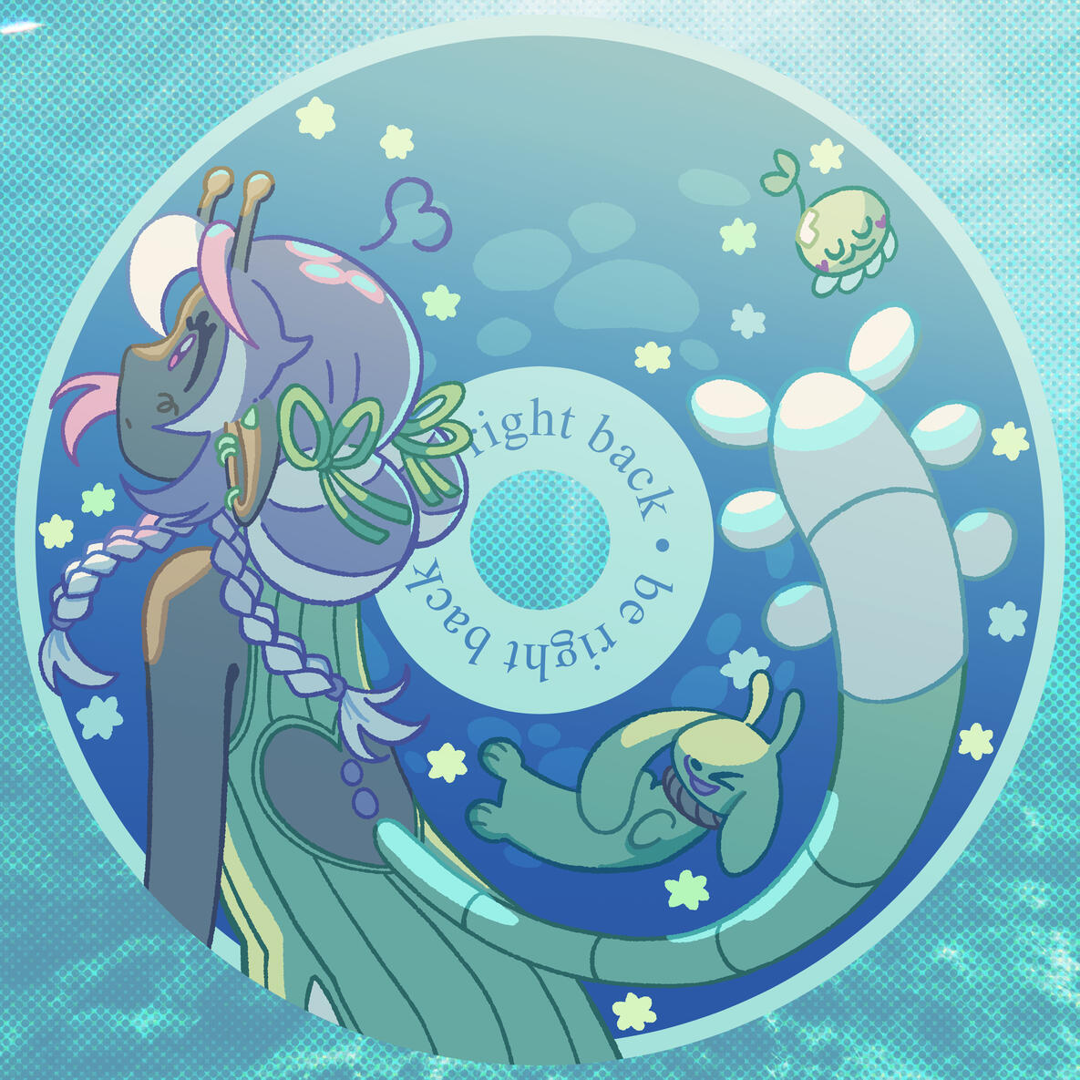 brb screen art
